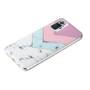 For Xiaomi Redmi Note 10 Pro Marble Pattern Soft TPU Protective Case(Tricolor)