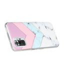 For Xiaomi Redmi Note 10 Pro Marble Pattern Soft TPU Protective Case(Tricolor)