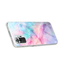 For Xiaomi Redmi Note 10 Pro Marble Pattern Soft TPU Protective Case(Pink Green)