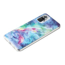 For Xiaomi Redmi Note 10 Pro Marble Pattern Soft TPU Protective Case(Blue)