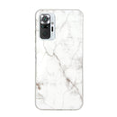 For Xiaomi Redmi Note 10 Pro Marble Pattern Soft TPU Protective Case(White)