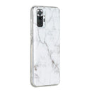 For Xiaomi Redmi Note 10 Pro Marble Pattern Soft TPU Protective Case(White)