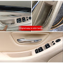 Car Left Front Inner Door Armrest for BMW 5 Series F10 / F18, Left Driving(Grey)