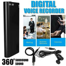 SK892 Mini Portable USB Recording Pen Voice Recorder Audio Sound Dictaphone MP3 Player, Capacity:4GB(Black)