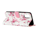 For Samsung Galaxy A32 4G 3D Pattern Horizontal Flip PU Leather Case with Holder & Card Slots & Wallet(Rose Flower)
