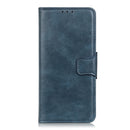 For Google Pixel 6 Mirren Crazy Horse Texture Horizontal Flip Leather Case with Holder & Card Slots & Wallet(Blue)