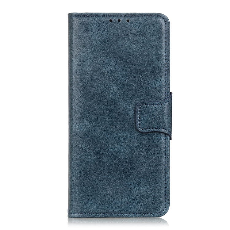 For Google Pixel 6 Mirren Crazy Horse Texture Horizontal Flip Leather Case with Holder & Card Slots & Wallet(Blue)