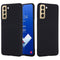 For Samsung Galaxy S21 FE 5G Pure Color Liquid Silicone Shockproof Full Coverage Case(Black)