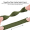 For Huawei Watch 3 / 3 Pro Adjustable Nylon Braided Elasticity Watch Band, Size:135mm(Army Green)