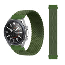 For Huawei Watch 3 / 3 Pro Adjustable Nylon Braided Elasticity Watch Band, Size:155mm(Army Green)