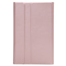A220 Splittable Bluetooth Keyboard Leather Tablet Case for Samsung Galaxy Tab A7 Lite 8.7 T220 / T225, with Holder & Elastic Band Function(Rose Gold)
