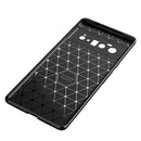 For Google Pixel 6 Pro Carbon Fiber Texture Shockproof TPU Case(Blue)