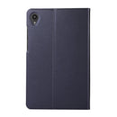 For Lenovo Tab M8 8705/8505 Voltage Craft Texture TPU Horizontal Flip Protective Case with Holder(Dark Blue)