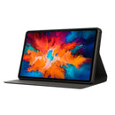For Lenovo Tab M8 8705/8505 Voltage Craft Texture TPU Horizontal Flip Protective Case with Holder(Dark Blue)