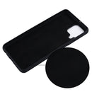 For Samsung Galaxy A22 4G Solid Color Liquid Silicone Dropproof Full Coverage Protective Case(Black)