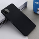 For Samsung Galaxy A22 5G Solid Color Liquid Silicone Dropproof Full Coverage Protective Case(Black)