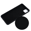 For Samsung Galaxy A22 5G Solid Color Liquid Silicone Dropproof Full Coverage Protective Case(Black)