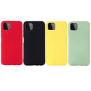 For Samsung Galaxy A22 5G Solid Color Liquid Silicone Dropproof Full Coverage Protective Case(Green)