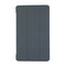For Samsung Galaxy Tab A7 Lite 8.4 T220/225 3-folding Skin Texture Horizontal Flip TPU + PU Leather Case with Holder(Black)