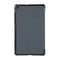 For Samsung Galaxy Tab A7 Lite 8.4 T220/225 3-folding Skin Texture Horizontal Flip TPU + PU Leather Case with Holder(Black)