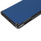 For Samsung Galaxy Tab A7 Lite 8.4 T220/225 3-folding Skin Texture Horizontal Flip TPU + PU Leather Case with Holder(Mint Green)