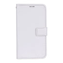 For Motorola Moto G60 / G40 Fusion idewei Crazy Horse Texture Horizontal Flip Leather Case with Holder & Card Slots & Wallet(White)