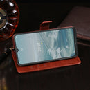 For Nokia G20 / G10 idewei Crazy Horse Texture Horizontal Flip Leather Case with Holder & Card Slots & Wallet(Black)
