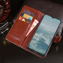For Nokia G20 / G10 idewei Crazy Horse Texture Horizontal Flip Leather Case with Holder & Card Slots & Wallet(Red)