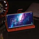 For TCL 20 Pro 5G idewei Crazy Horse Texture Horizontal Flip Leather Case with Holder & Card Slots & Wallet(Brown)
