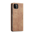 For Samsung Galaxy A22 5G CaseMe 013 Multifunctional Horizontal Flip Leather Case with Card Slot & Holder & Wallet(Brown)