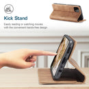 For Samsung Galaxy A22 5G CaseMe 013 Multifunctional Horizontal Flip Leather Case with Card Slot & Holder & Wallet(Brown)