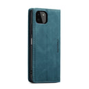 For Samsung Galaxy A22 5G CaseMe 013 Multifunctional Horizontal Flip Leather Case with Card Slot & Holder & Wallet(Blue)