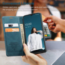 For Samsung Galaxy A22 5G CaseMe 013 Multifunctional Horizontal Flip Leather Case with Card Slot & Holder & Wallet(Blue)