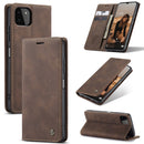 For Samsung Galaxy A22 5G CaseMe 013 Multifunctional Horizontal Flip Leather Case with Card Slot & Holder & Wallet(Coffee)