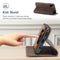 For Samsung Galaxy A22 5G CaseMe 013 Multifunctional Horizontal Flip Leather Case with Card Slot & Holder & Wallet(Coffee)