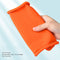 All-inclusive Silicone Shockproof Case with Holder For iPad 9.7 2018/2017 / Air 2 / Air / Pro 9.7 2016(Orange)
