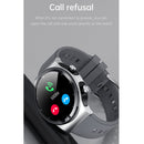 GT69 1.3 inch IPS Touch Screen IP67 Waterproof Bluetooth Earphone Smart Watch, Support Sleep Monitoring / Heart Rate Monitoring / Bluetooth Call(Silver Black)