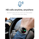 GT69 1.3 inch IPS Touch Screen IP67 Waterproof Bluetooth Earphone Smart Watch, Support Sleep Monitoring / Heart Rate Monitoring / Bluetooth Call(Silver Black)