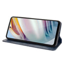 For Motorola Moto G60 / Moto G40 Fusion Magnetic Buckle Retro Crazy Horse Texture Horizontal Flip Leather Case with Holder & Card Slots & Photo Frame(Blue)