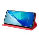 For TCL 20 5G / 20S / 20L / 20L+ Magnetic Buckle Retro Crazy Horse Texture Horizontal Flip Leather Case with Holder & Card Slots & Photo Frame(Red)