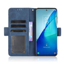 For TCL 20 5G / 20S Skin Feel Calf Pattern Horizontal Flip Leather Case with Holder & Card Slots & Photo Frame(Blue)