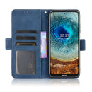 For Nokia X10 / X20 Skin Feel Calf Pattern Horizontal Flip Leather Case with Holder & Card Slots & Photo Frame(Blue)