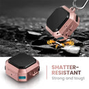 Wireless Earphones Thunder Battlegear Anti-fall Protective Case with Hook Up For Samsung Galaxy Buds Live / Buds 2 Pro(Pink)