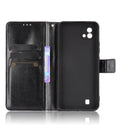 For OPPO Realme C11 2021 / Realme C20 / Realme C20A Crazy Horse Texture Horizontal Flip Leather Case with Holder & Card Slots & Lanyard(Black)