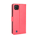 For OPPO Realme C11 2021 / Realme C20 / Realme C20A Crazy Horse Texture Horizontal Flip Leather Case with Holder & Card Slots & Lanyard(Red)