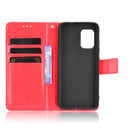For Asus Zenfone 8 ZS590KS Crazy Horse Texture Horizontal Flip Leather Case with Holder & Card Slots & Lanyard(Red)