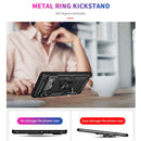 For Google Pixel 6 Pro Shockproof TPU + PC Protective Case with 360 Degree Rotating Holder(Black)