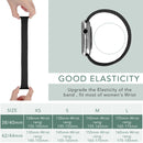 Metal Head Braided Nylon Solid Color Watch Band For Apple Watch Series 7 45mm / 6 & SE & 5 & 4 44mm / 3 & 2 & 1 42mm, Size:L 165mm(Green)