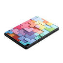 For Lenovo Tab M10 X505 Dual-folding Coloured Drawing Voltage Horizontal Flip PU Leather Case with Holder(Square)