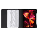 B07 Splittable Bluetooth Keyboard Leather Tablet Case with Triangle Holder & Pen Slot For iPad 9.7 2018 & 2017 / Pro 9.7 / Air 2(Gradient Dark Green)